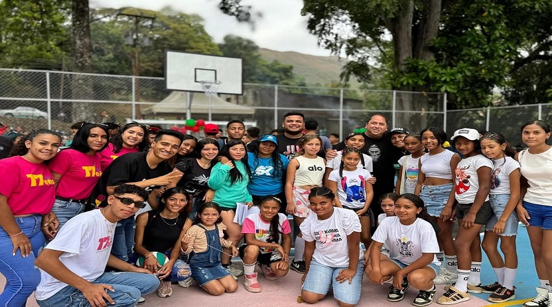 Inaugurada cancha deportiva en la parroquia Tiara producto de la Consulta Popular