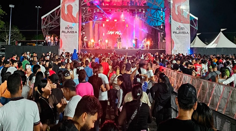 Ruta Live de la Rumba en Navidad puso a cantar y bailar al pueblo de Trujillo
