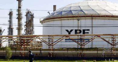 Acciones argentinas registran una fuerte caída al cierre del 2025