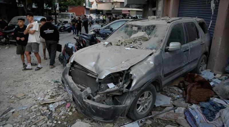 Israel asesina a tres libaneses y un médico con ofensiva de drones y misiles