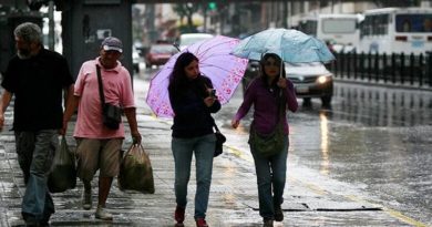 Autoridades prevén precipitaciones de baja a moderada en gran parte del país