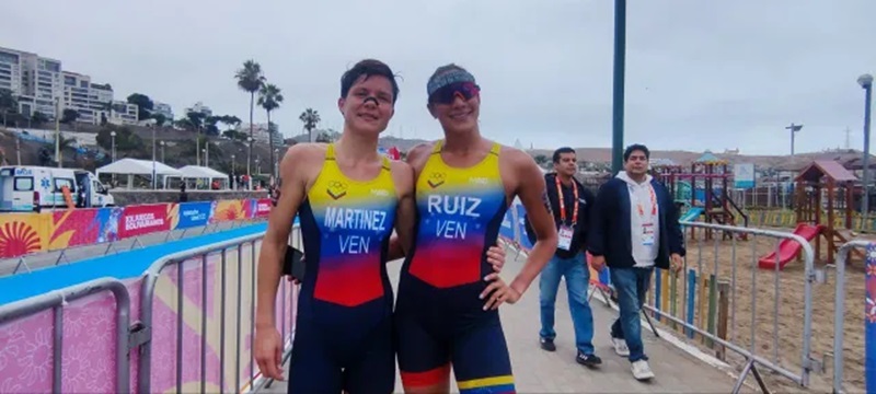 Triatlón hizo historia con dos oros en femenino en Bolivarianos 2025