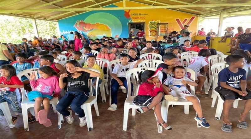 Distribución de juguetes en diversas zonas de Guayana Esequiba, realizó la Gobernación de la entidad y la Fundación de Acción Social Esequibo
