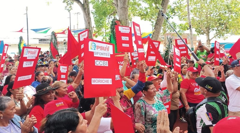 PSUV juramenta más de 100 Comandos de Comunidades en Guayana Esequiba