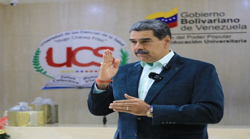 Maduro espera que EE. UU. frene la guerra por petróleo en Suramérica