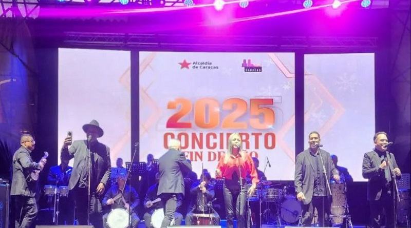 Caracas recibe el 2026 con megaconciertos simultáneos en Caracas, Chacao y Petare